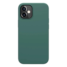 Nillkin Flex Pure szilikon hátlap Apple iPhone 12 Mini sötétzöld tok és táska