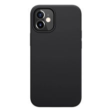 Nillkin FLEX PURE szilikon telefonvédő (ultravékony, környezetbarát, mikrofiber plüss belső, matt) FEKETE tok és táska