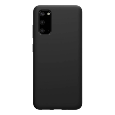 Nillkin FLEX PURE szilikon telefonvédő (ultravékony, környezetbarát, mikrofiber plüss belső, matt) FEKETE tok és táska