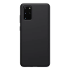 Nillkin FLEX PURE szilikon telefonvédő (ultravékony, környezetbarát, mikrofiber plüss belső, matt) FEKETE [Samsung Galaxy S20 Plus 5G (SM-G986)] (5996457940837)