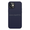 Nillkin FLEX PURE szilikon telefonvédő (ultravékony, környezetbarát, mikrofiber plüss belső, matt) SÖTÉTKÉK (GP-100387)