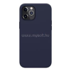 Nillkin FLEX PURE szilikon telefonvédő (ultravékony, környezetbarát, mikrofiber plüss belső, matt) SÖTÉTKÉK (GP-100496)