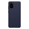 Nillkin FLEX PURE szilikon telefonvédő (ultravékony, környezetbarát, mikrofiber plüss belső, matt) SÖTÉTKÉK [Samsung Galaxy S20 Plus 5G (SM-G986)] (5996457940820)