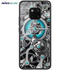 Nillkin HUAWEI Mate 20 Pro, NILLKIN SPACETIME szilikon mobiltok, Fekete tok és táska