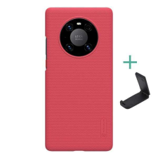 Nillkin HUAWEI Mate 40 Pro, NILLKIN SUPER FROSTED mobiltok, Piros tok és táska