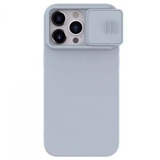 Nillkin Husa pentru iPhone 15 Pro - Nillkin CamShield selymes MagSafe szilikon - csillagszürke tok és táska