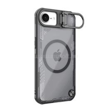 Nillkin ICEBLADE PROP szilikon telefonvédő (ütésállóság, kitámasztó, MagSafe) FEKETE (GP-170314) tok és táska