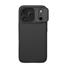 Nillkin iPhone 17 Pro  CAMSHIELD PRO MAGNETIC műanyag telefonvédő ütésállóság. csíkos. FEKETE tok és táska