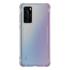 Nillkin Nature Huawei P40 szilikon telefonvédő (közepesen ütésálló, 0.6 mm, ultravékony) szürke tok és táska