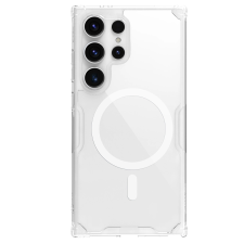 Nillkin Nature Pro Armor tok mágneses gyűrű Samsung Galaxy S24 Ultra - fehér tok és táska
