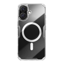 Nillkin NATURE PRO MAGNETIC műanyag telefonvédő (ütésállóság, légpárnás sarok, MagSafe) ÁTLÁTSZÓ tok és táska