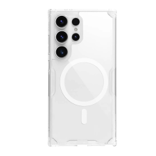 Nillkin NATURE PRO MAGNETIC műanyag telefonvédő (ütésállóság, légpárnás sarok, MagSafe) ÁTLÁTSZÓ tok és táska