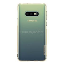 Nillkin NATURE szilikon telefonvédő (ütésállóság, légpárnás sarok, 0.6mm, ultravékony) ARANYBARNA (GP-86407) tok és táska