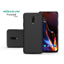 Nillkin OnePlus 6T hátlap - Nillkin Frosted Shield - fekete tok és táska