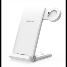 Nillkin PowerTrio Garmin Watch vezeték nélküli töltő 3in1 - fehér (6902048249998) mobiltelefon kellék