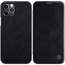 Nillkin Qin Apple iPhone 12 Pro Max Flip Tok - Fekete (GP-99897) tok és táska