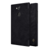 Nillkin QIN Sony Xperia L2 (H4311) tok álló, bőr hatású (Flip, oldalra nyíló, bankkártya tartó) fekete