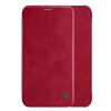 Nillkin QIN tok álló, bőr hatású (FLIP, oldalra nyíló, bankkártya tartó) PIROS Apple iPhone XS Max 6.5