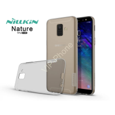 Nillkin Samsung A600F Galaxy A6 (2018) szilikon hátlap - Nillkin Nature - szürke tok és táska