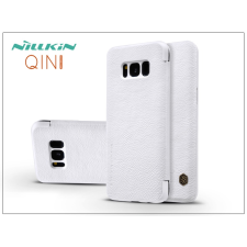 Nillkin Samsung G955F Galaxy S8 Plus oldalra nyíló flipes tok - Nillkin Qin - fehér tok és táska