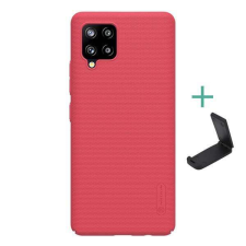 Nillkin SAMSUNG Galaxy A42 5G (SM-A425F), NILLKIN SUPER FROSTED mobiltok, Piros tok és táska
