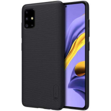 Nillkin SAMSUNG Galaxy A51 (SM-A515F), NILLKIN SUPER FROSTED mobiltok, Fekete tok és táska
