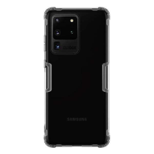 Nillkin SAMSUNG Galaxy S20 Ultra, S20 Ultra 5G, Nillkin Nature szilikon mobiltok, Szürke tok és táska