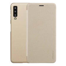 Nillkin SPARKLE műanyag telefonvédő (FLIP, oldalra nyíló) ARANY tok és táska