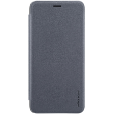 Nillkin Sparkle Samsung Galaxy A7 (2018) Oldalra Nyíló Flipes Tok - Fekete (NL169449) tok és táska
