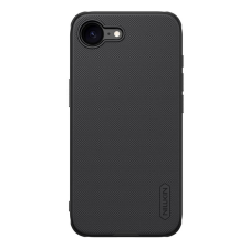 Nillkin SUPER FROSTED PRO műanyag telefonvédő (ütésállóság, gumírozott, érdes felület) FEKETE tok és táska