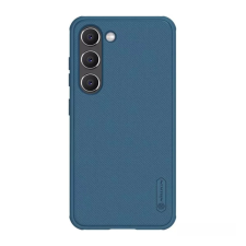 Nillkin SUPER FROSTED PRO műanyag telefonvédő (ütésállóság, gumírozott, érdes felület) SÖTÉTKÉK tok és táska