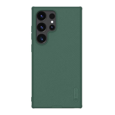 Nillkin SUPER FROSTED PRO műanyag telefonvédő (ütésállóság, gumírozott, érdes felület) SÖTÉTZÖLD tok és táska