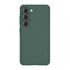 Nillkin SUPER FROSTED PRO műanyag telefonvédő (ütésállóság, gumírozott, érdes felület) SÖTÉTZÖLD tok és táska