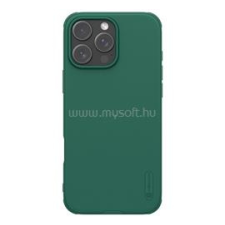 Nillkin SUPER FROSTED PRO műanyag telefonvédő (ütésállóság, gumírozott, érdes felület) SÖTÉTZÖLD (GP-162314) tok és táska