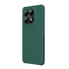 Nillkin Super Frosted Pro Xiaomi 14T Pro műanyag tok, sötétzöld tok és táska