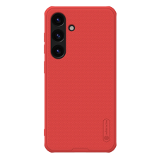 Nillkin Super Frosted Shield Pro Armor tok Samsung Galaxy S24+ - piros tok és táska