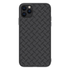 Nillkin SYNTHETIC FIBER PLAID Apple iPhone 11 Pro műanyag telefonvédő (gumírozott, környezetbarát, 3D fekete
