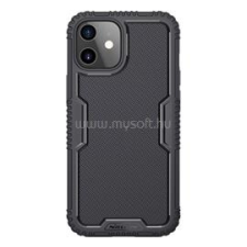 Nillkin TACTICS szilikon telefonvédő (műanyag belső, ütésállóság, rombusz) FEKETE (GP-100394) tok és táska