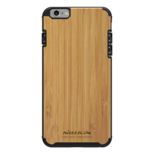 Nillkin Telefontok, iPhone 6 / 6S hátlaptok, bambusz mintás, fekete keretes, Nillkin Knights tok és táska
