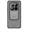 Nillkin Telefontok Xiaomi Redmi Note 15 Pro+ Plus 5G - Nillkin csúsztatható kameravédős áttetsző / fekete hátlap tok