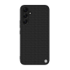 Nillkin TEXTURED műanyag telefonvédő (érdes felület, közepesen ütésálló, szilikon keret, 3D minta) FEKETE Samsung Galaxy A54 5G (SM-A546)