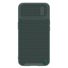 Nillkin Textured S mágneses tok iPhone 14 Plus MagSafe tok kameravédővel, zöld színű tok és táska