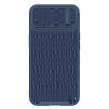Nillkin Textured S tok iPhone 14 Plus Armor tok kameravédővel kék tok és táska