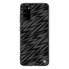 Nillkin TWINKLE szilikon telefonvédő (ütésállóság, műanyag hátlap, környezetbarát, csillogó) FEKETE tok és táska