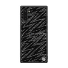 Nillkin TWINKLE szilikon telefonvédő (ütésállóság, műanyag hátlap, környezetbarát, csillogó) FEKETE (GP-90797) tok és táska