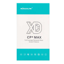 Nillkin XD CP+MAX képernyővédő üveg (3D, full cover, tokbarát, ujjlenyomatmentes, 0.33mm, 9H) FEK... mobiltelefon kellék
