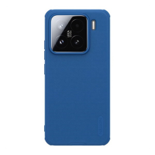 Nillkin Xiaomi 15 super frosted pro műanyag telefonvédő (ütésállóság, gumírozott, érdes felület) sötétkék tok és táska