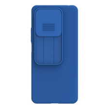 Nillkin Xiaomi Redmi Note 14 5G  camshield szilikon telefonvédő (ütésállóság, kameravédő, csíkos) sötétkék tok és táska