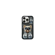 Nimmy Cool&amp;Cute 2.0 Dog tok iPhone 16 Pro Max - fekete tok és táska