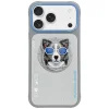 Nimmy Glasses Cool Dog MagSafe-kompatibilis tok iPhone 17 - szürke
